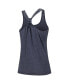 ფოტო #4 პროდუქტის Women's Navy Notre Dame Fighting Irish Stacked Name Racerback Tank Top