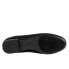 Фото #7 товара Trotters Glory T2160-018 Womens Black Wide Suede Slip On Loafer Flats Shoes