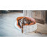Фото #4 товара TYROL Ovaler Korb fr mittelgroe / groe Hunde, Wendeschaum und gepolstertes Kissen, Komfort-Schlafkorb, Ethnisches Berb-Design