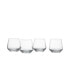 Фото #1 товара Pure Bordeaux Stemless Wine Tumbler 18.5oz Set of 4