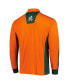 Фото #3 товара Men's Orange Miami Hurricanes Bart Quarter-Zip Windshirt