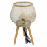 Фото #1 товара Декоративная настольная лампа DKD Home Decor Позолоченный Металл Деревянный (33 x 33 x 51 см)