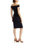 Фото #2 товара Платье Ralph Lauren Lauren с открытыми плечами из крепа