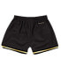 Фото #2 товара Women's Black Boston Celtics Hardwood Classics Golden Jump Shot Shorts