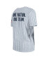 ფოტო #3 პროდუქტის Men's 5th & Ocean by Gray Distressed USMNT Throwback Mesh Jersey T-shirt