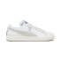 Фото #1 товара Puma Clyde Q3 Rhuigi 39330501 Mens White Leather Lifestyle Sneakers Shoes