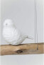 Фото #9 товара Kare Design Table Lamp Animal Birds White Table Lamp Porcelain Shade Concrete Base Brass Pole 52 x 35 x 25 cm (H x W x D)