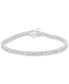 Браслет Macy's Diamond Tennis Sterling Silver