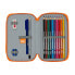 Фото #5 товара SAFTA Valencia Basket Small Double Filled 28 Pieces Pencil Case