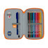 Фото #6 товара SAFTA Valencia Basket Small Double Filled Pencil Case 28 pieces