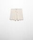 Фото #3 товара Women's Ribbed Pajama Shorts