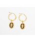 ფოტო #2 პროდუქტის Cross Dangle Earrings for Women