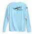 Фото #1 товара SCALES Men's Tuna Frenzy Long Sleeve Performance Shirt