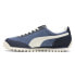 Фото #3 товара Puma Fast Rider Navy PackDenim Lace Up Mens Blue Sneakers Casual Shoes 39683501