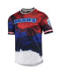 Men's Navy, Red Chicago Bears Americana Dip-Dye T-shirt