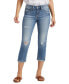 ფოტო #1 პროდუქტის Women's Suki Mid Rise Curvy Fit Capri Jeans