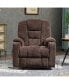 Фото #1 товара Large Power Lift Recliner Chair With Massage And Heat For Elderly, Overstuffed Wide Recliners, Heavy Duty Motion Mechanism With USB And Type C Ports, 2 Steel Cup Holders