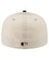 Фото #3 товара Men's Cream Chicago White Sox Game Night Leather Visor 59Fifty Fitted Hat