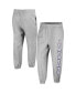 Women's Gray Distressed New England Patriots Double Pro Harper Jogger Sweatpants