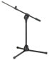 Фото #1 товара IMG Stage Line MS-20/SW - Boom microphone stand - Tripod base - Black - 3/8" - 56 cm - 2.1 kg