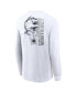 Men's White Penn State Nittany Lions 2024 White Out Long Sleeve T-Shirt Белый, M - фото #2