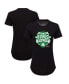 Фото #3 товара Women's Black Boston Celtics 2022 NBA Finals Crest Phoebe T-shirt