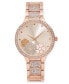 Women's Rose Gold-Tone Bracelet Watch 37mm, Created for Macy's