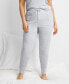 ფოტო #1 პროდუქტის Women's Jogger Pajama Pants XS-3X, Created for Macy's