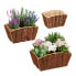 Фото #2 товара Blumenkasten Holz im 3er Set