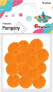 Фото #1 товара Детское творчество Titanum Помпоны полиэстровые 18мм оранжевые 15 шт