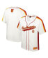 Фото #1 товара Men's Cream Tuskegee Golden Tigers Ruth Button-Up Baseball Jersey