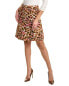 Фото #1 товара Leggiadro Paneled Skirt Women's Brown 8