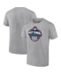 Фото #1 товара Men's Gray UConn Huskies 2023 NCAA Men’s Basketball National Champions Logo T-shirt