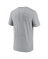 ფოტო #3 პროდუქტის Men's Heather Gray Houston Astros Legend T-Shirt