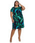 ფოტო #1 პროდუქტის Plus Size Beverley Hills Shift Dress