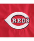 Фото #2 товара Ветровка мужская Dunbrooke Cincinnati Reds Coach's в красном цвете, с застежкой на кнопки, рукавами-реглан.