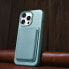 Фото #15 товара Skórzane etui iPhone 14 Pro Max magnetyczne z MagSafe Litchi Premium Leather Case zielony