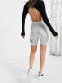 Puma Essentials legging shorts in grey