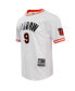 Men's Joe Burrow White Cincinnati Bengals Player Name and Number Mesh T-shirt