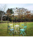 Birdcage Shaped Metal Garden Arch Gazebo