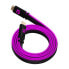 Фото #1 товара Floating Grip HDMI Kabel High Speed 8K/60Hz LED 3.0m pink - Cable - Digital/Display/Video