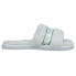 Фото #1 товара Puma Fluff Remix Slide Womens Green Casual Sandals 385240-08