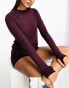 Фото #2 товара ASOS 4505 Icon long sleeve running top in oxblood