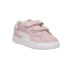 Puma Suede Classic Starry Night Glitter Slip On Toddler Girls Pink Sneakers Cas