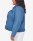 Фото #6 товара Куртка джинсовая классического кроя Alfred Dunner plus Size