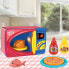 Фото #6 товара LeanToys Kuchenka Mikrofalowa Akcesoria Pizza Kurczak Na Baterie