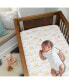 Фото #2 товара Disney Baby Storytime Pooh 100% Cotton Fitted Crib Sheet - White