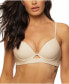 Фото #1 товара Women's Crinkle Lurex Padded Underwire Bikini Top