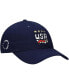 Фото #4 товара Men's Navy USWNT Dad Adjustable Hat