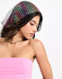 Фото #4 товара ASOS DESIGN diamante fishnet headscarf in multi